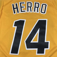 Men's Miami Heat Tyler Herro #14 Gold 2020/21 Swingman Player Jersey1