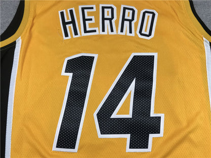 Men's Miami Heat Tyler Herro #14 Gold 2020/21 Swingman Player Jersey1