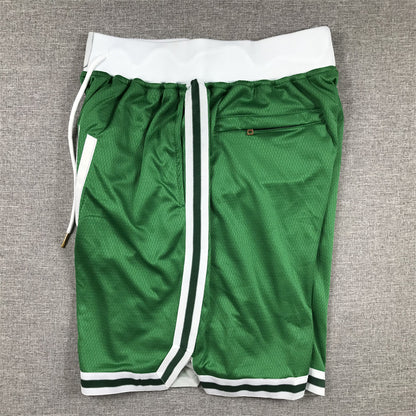 Men's Boston Celtics Kelly Green Pocket Shorts1