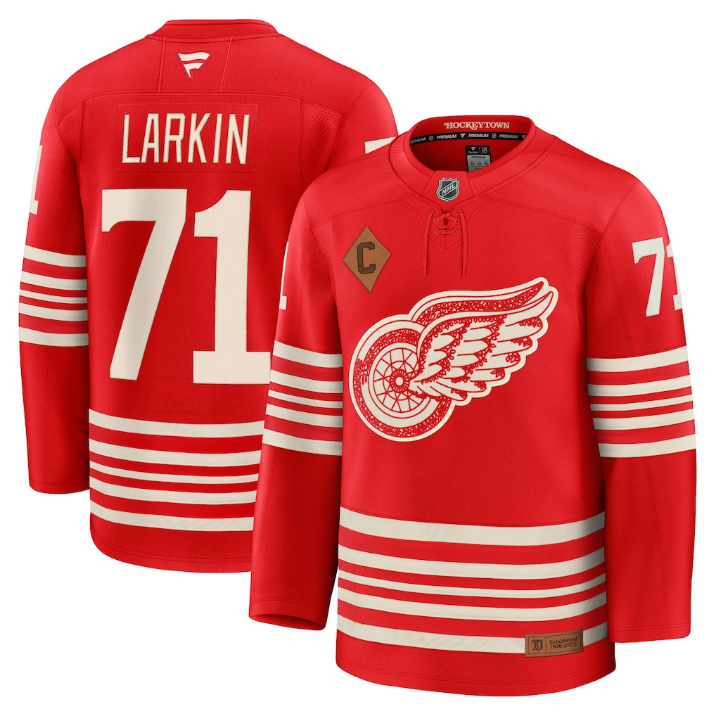 Dylan Larkin Detroit Red Wings Red Jersey