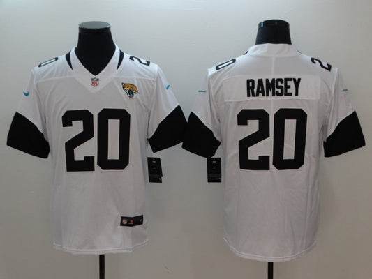 Men's Jacksonville Jaguars Jalen Ramsey #20 White Game Jersey1