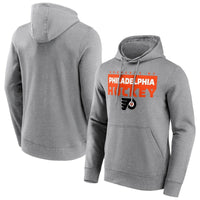 Men's Philadelphia Flyers Gain Ground Hoodie - Sports Grey