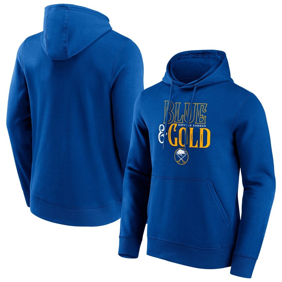 Buffalo Sabres Fanatics Branded Hometown Graphic Hoodie Royal - JerseysFreak