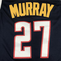 Men's Denver Nuggets Jamal Murray Navy 2020/21 Swingman Player Jersey1