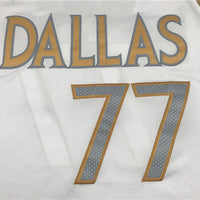 Men's Dallas Mavericks Luka Doncic White 2020/21 Swingman Jersey1 - City Edition