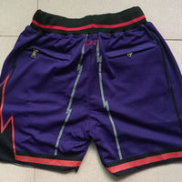 Toronto Raptors Purple Vintage Basketball Shorts - 2