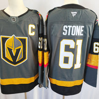 Men's Vegas Golden Knights Mark Stone #61 Fanatics Gray Player Jersey