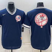 Men's New York Yankees Navy Cooperstown Collection Team Jersey1