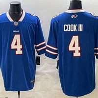 James Cook III #4 Buffalo Bills Royal Game Player Jersey - JerseysFreak
