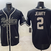 Men's Las Vegas Raiders Ashton Jeanty #2 Black Game Player Jersey