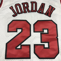 Men's Chicago Bulls Michael Jordan #23 White 1998 All Star Hardwood Classics Authentic Jersey1