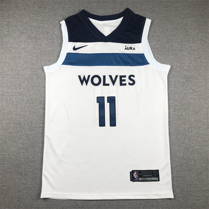 Men's Minnesota Timberwolves Naz Reid #11 White Swingman Jersey1 - Association Edition
