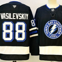 Men's Tampa Bay Lightning Andrei Vasilevskiy #88 Fanatics Navy Player Jersey