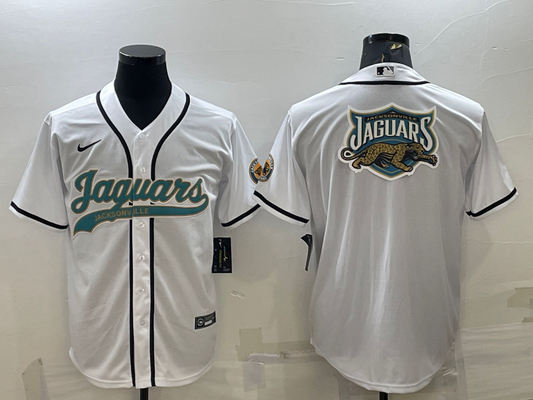 Men's Jacksonville Jaguars White Fashion Jersey1