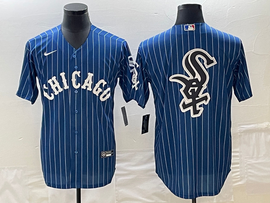 Men's Chicago White Sox Blue Replica Team Jersey1