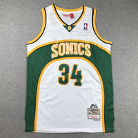 Ray Allen #34 Seattle SuperSonics White 2006-07 Swingman Jersey - JerseysFreak