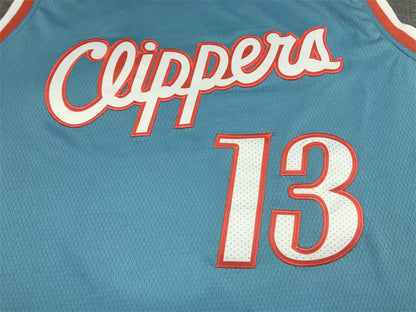 Men's LA Clippers Paul George Blue 2021/22 Swingman Jersey1 - City Edition