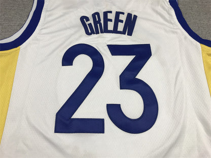 Men's Golden State Warriors Draymond Green #23 White Classic Player Jersey1