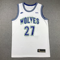 Men's Minnesota Timberwolves Rudy Gobert #27 White Swingman Player Jersey1