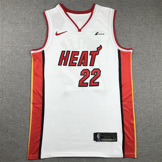 Men's Miami Heat Jimmy Butler #22 NBA Swingman 2023 Jersey1 White