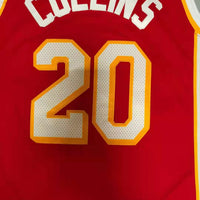 Men's Atlanta Hawks John Collins #20 Red 2019/20 Swingman Jersey1