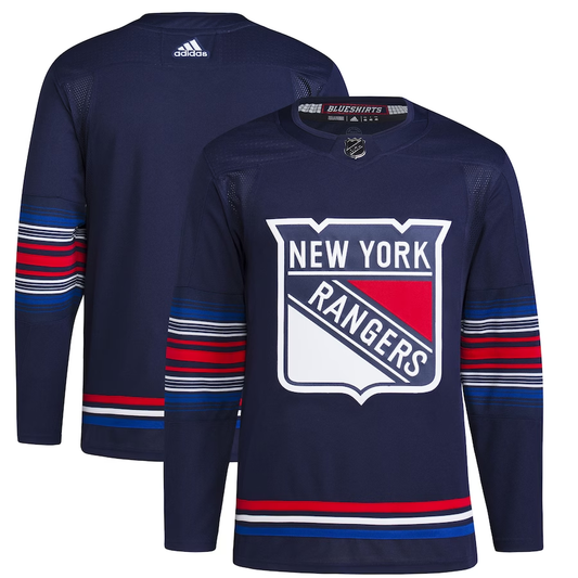Men's New York Rangers Navy Alternate Authentic Primegreen Blank Jersey1