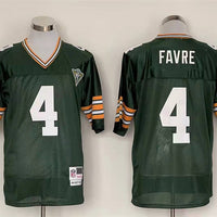 Men's Green Bay Packers Brett Favre Mitchell & Ness Green Legacy Replica Player Jersey1