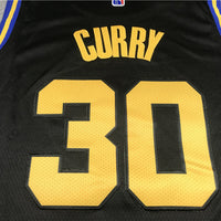 Men's Golden State Warriors Stephen Curry Fanatics Branded Black Classic Jersey1