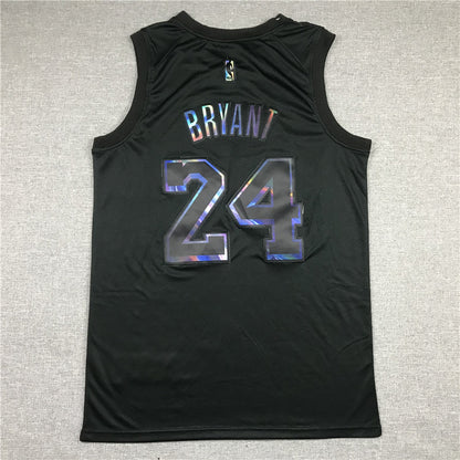 Men's Los Angeles Lakers Kobe Bryant Black #24 Swingman Jersey1