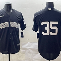 Men's New York Yankees Cody Bellinger #35 Black Replica Team Jersey1