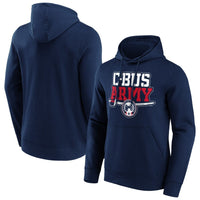 Men's Columbus Blue Jackets Navy Fanatics Branded Hometown Graphic Hoodie