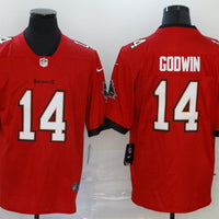 Men's Tampa Bay Buccaneers Chris Godwin #14 Red Vapor Limited Jersey1