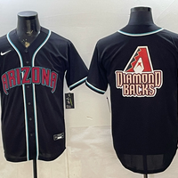 Men's Arizona Diamondbacks Fashion Limited Black Out Jersey