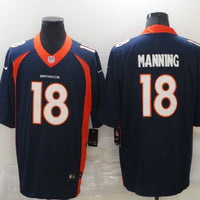Men's Denver Broncos Peyton Manning #18 Blue Jersey1