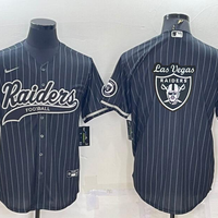 Men's Las Vegas Raiders Black Game Player Jersey1