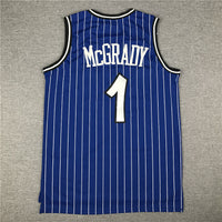 Men's Orlando Magic Tracy McGrady 2003-04 Blue Hardwood Classics Swingman Jersey1