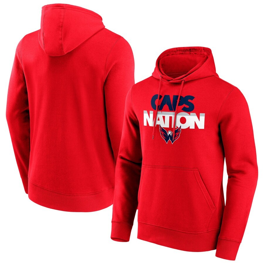 Men's Washington Capitals Hometown Graphic Hoodie - Red