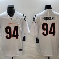 Men's Cincinnati Bengals Sam Hubbard #94 White Game Player Jersey1
