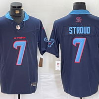 Men's Houston Texans C.J. Stroud #7 Navy Vapor F.U.S.E. Limited Jersey