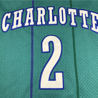 Men's Charlotte Hornets Larry Johnson 1992-93 Hardwood Classics Swingman jersey1