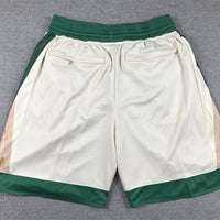 Men's Boston Celtics White 2023/24 Pocket Shorts1 City Edition