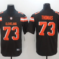Men's Cleveland Browns Joe Thomas Brown Game Jersey1