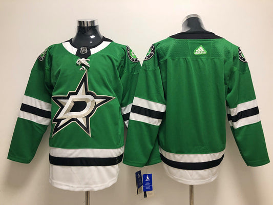 Men's Dallas Stars Green Breakaway Home Blank Jersey1