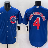 Men's Chicago Cubs Pete Crow-Armstrong #4 Royal Limited Player Jersey