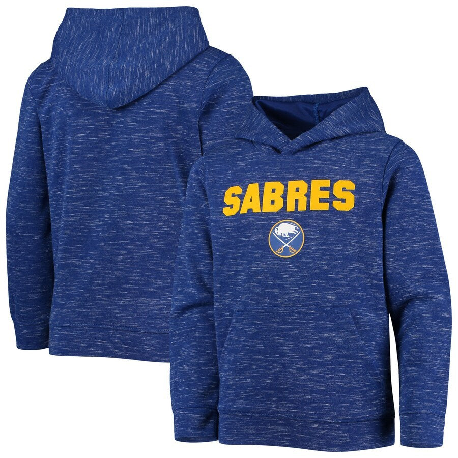 Buffalo Sabres Royal Logo Scuba Pullover Hoodie - JerseysFreak