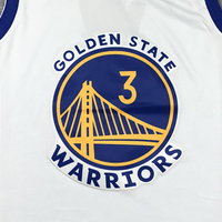 Men's Golden State Warriors Chris Paul #3 White Fast Break Player Jersey1 - Association Edition