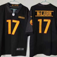 Men's Washington Commanders Terry McLaurin #17 Black Alternate Game Jersey