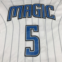 Men's Orlando Magic Paolo Banchero #5 White 2022/23 Fast Break Replica Jersey1 - Association Edition