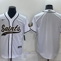 Men's New Orleans Saints White Blank Jersey1