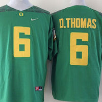 Men's Oregon Ducks De'Anthony Thomas #6 Green Player Jersey
